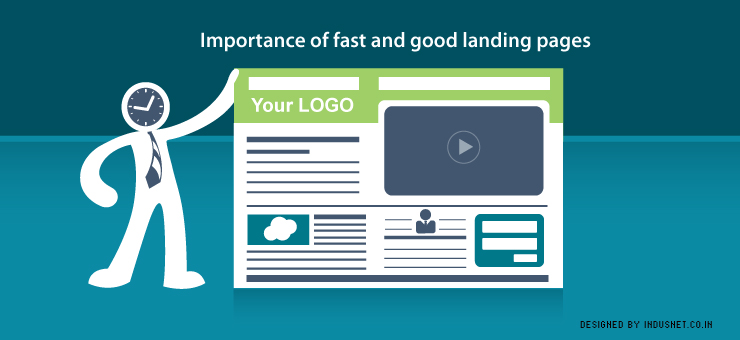 Importance of fast and good landing pages