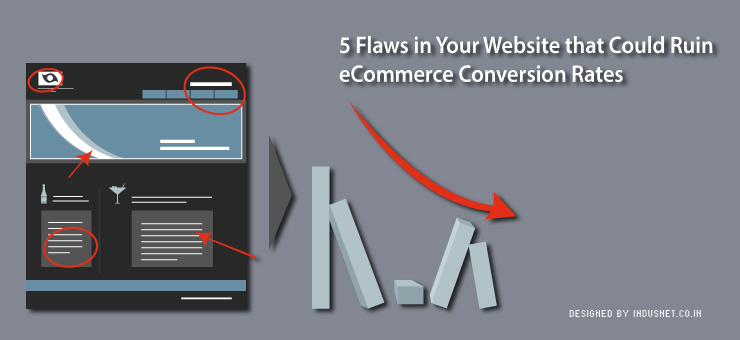 5 Flaws in Your Website that Could Ruin E-commerce Conversion Rates
