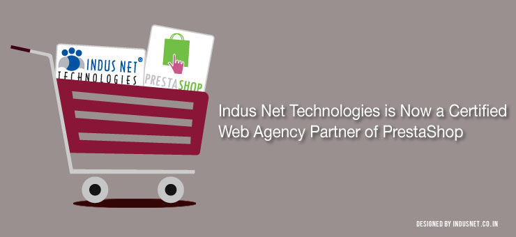 Indus Net Technologies is Now a Certified Web Agency Partner of PrestaShop