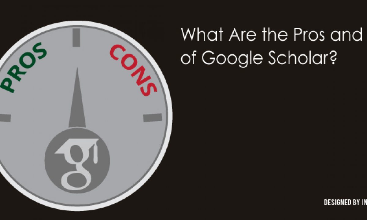 What are some pros and cons of Google Scholar?