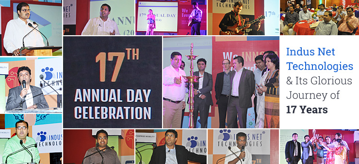 Indus Net Technologies Celebrated 17 Years of Glorious Journey