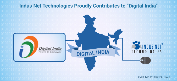 Indus Net Technologies(INT.) Proudly Contributes to “Digital India”