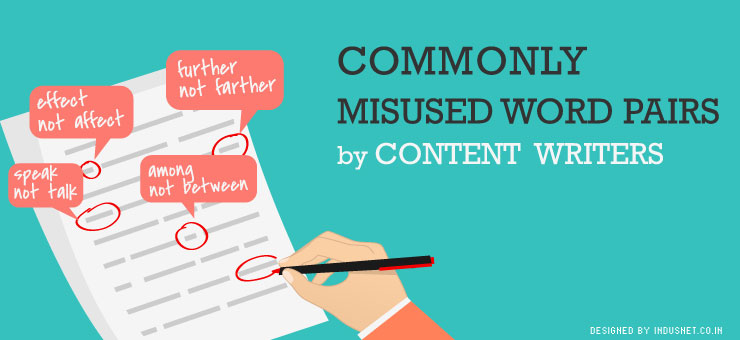 Commonly Misused Word Pairs by Content Writers