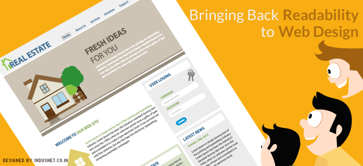 Bringing Back Readability to Web Design