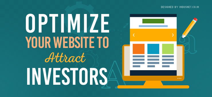 Optimize Your Website to Attract Investors