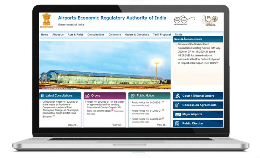 Airports Economic Regulatory Authority (AERA) Success Story Product Glimpse