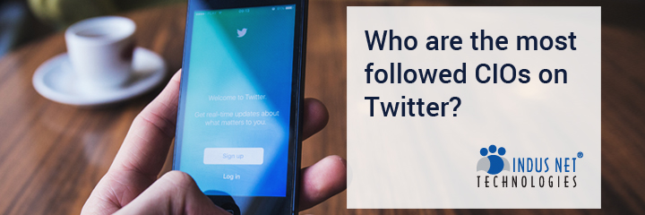 Are you following the most socially active CIOs on Twitter?