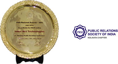 National PRSI Award for "Social Media for PR & Branding", 2015