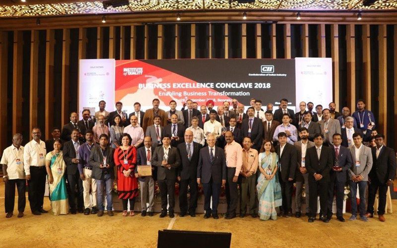CII Business Excellence Conclave-Bangalore 2018-Recognition Winners