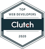 Top Web Developers 2020 - 'Clutch' Badge of Recognition