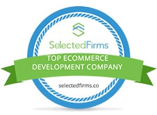 Top eCommerce Development Company in the USA - 'SelectedFirms' Badge of Recognition