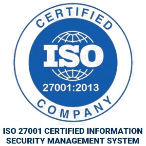 Certification Logo - ISO Certified 27001
