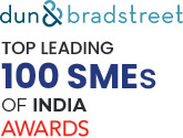 Dun & Bradstreet - Top Leading - 100 SMEs of INDIA Awards