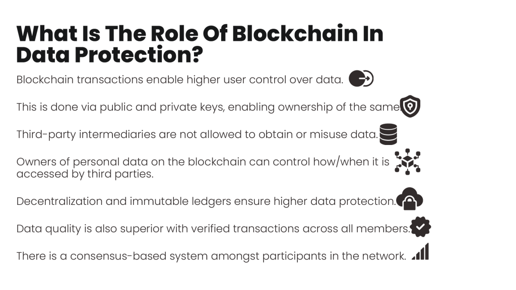 role of blockchain in data protection