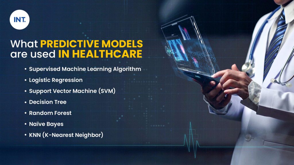 What predictive models are used in healthcare