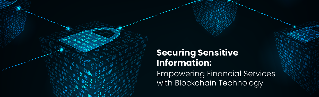 Securing Sensitive Information: Empowering Financial Services with Blockchain Technology