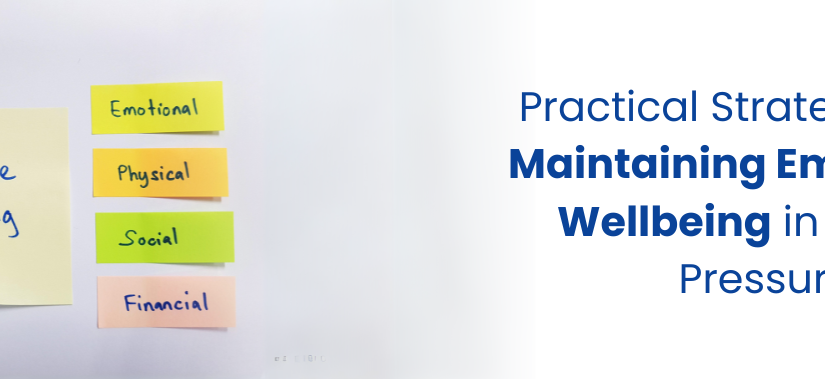 Maintaing employee wellbeing